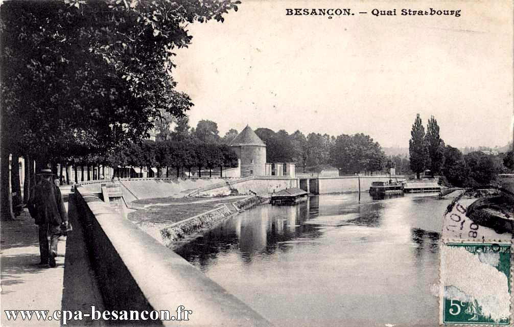 BESANÇON. - Quai Strasbourg